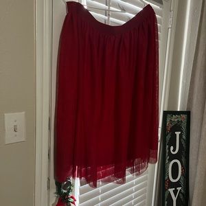 Ready for the party tulle skirt